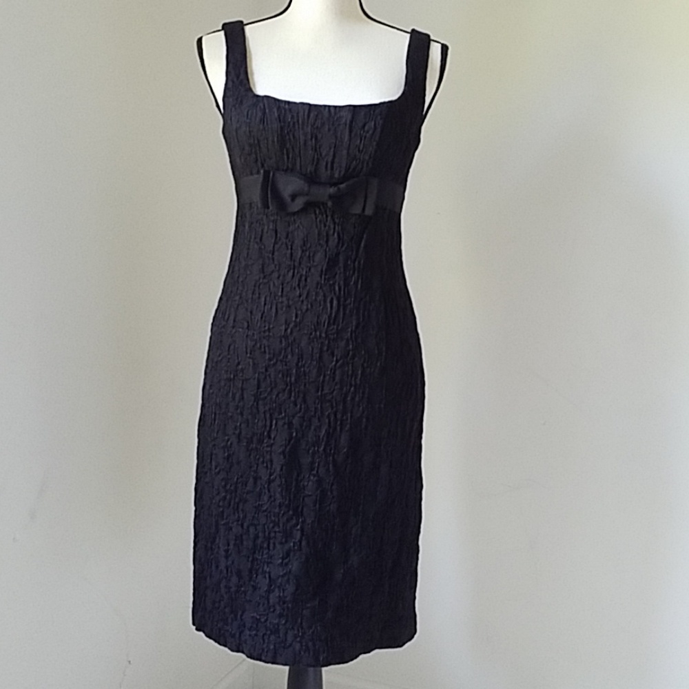 Nannete Lepore Black Bow Dress